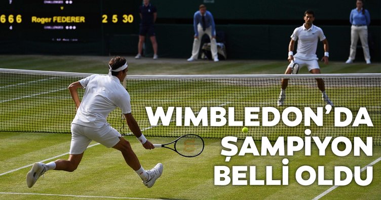 Wimbledon Tenis Turnuvası Şampiyonu Belli Oldu