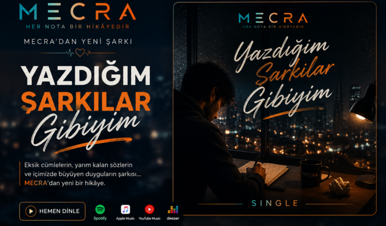 MECRA – Yazdığım Şarkılar Gibiyim: Şarkı Sözleri ve Hikâyesi